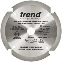 Trend PCD/FSB/1604 Fibre Cement Sawblade PCD 160X4TX20 £45.77